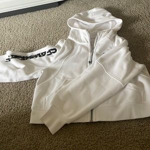 Lululemon cropped scuba full zip.